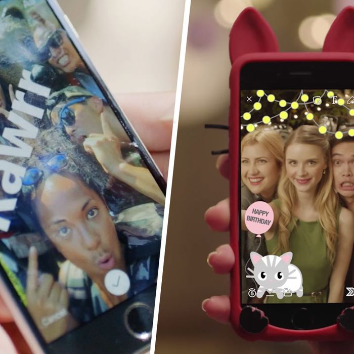 Snapchat wants stop filming
