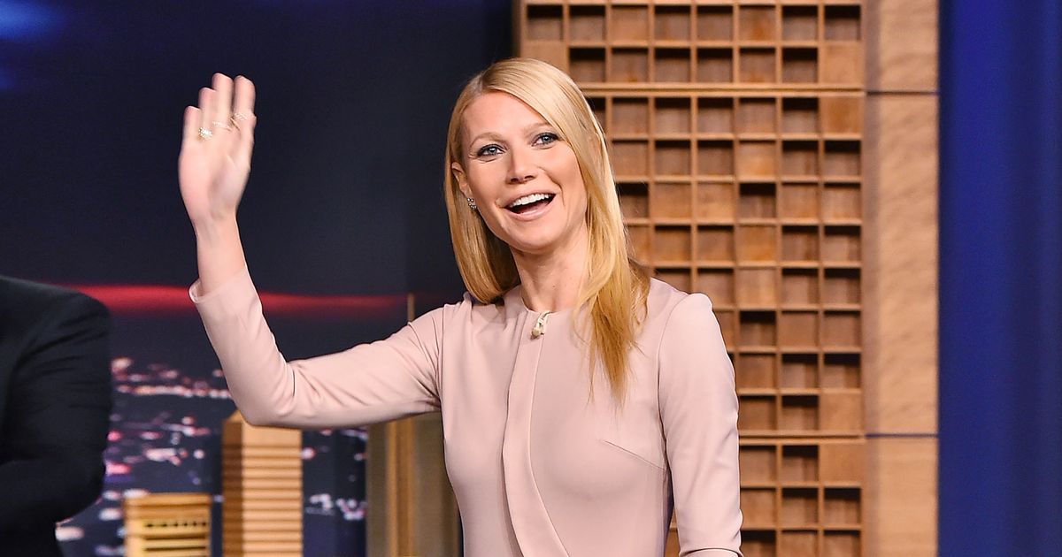 Gwyneth Paltrow Wore A Peculiar Nude Jumpsuit