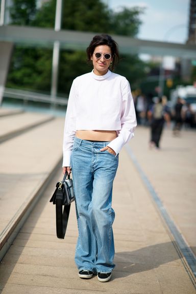 14 Totally Normcore Street Style Looks From Fashion Week