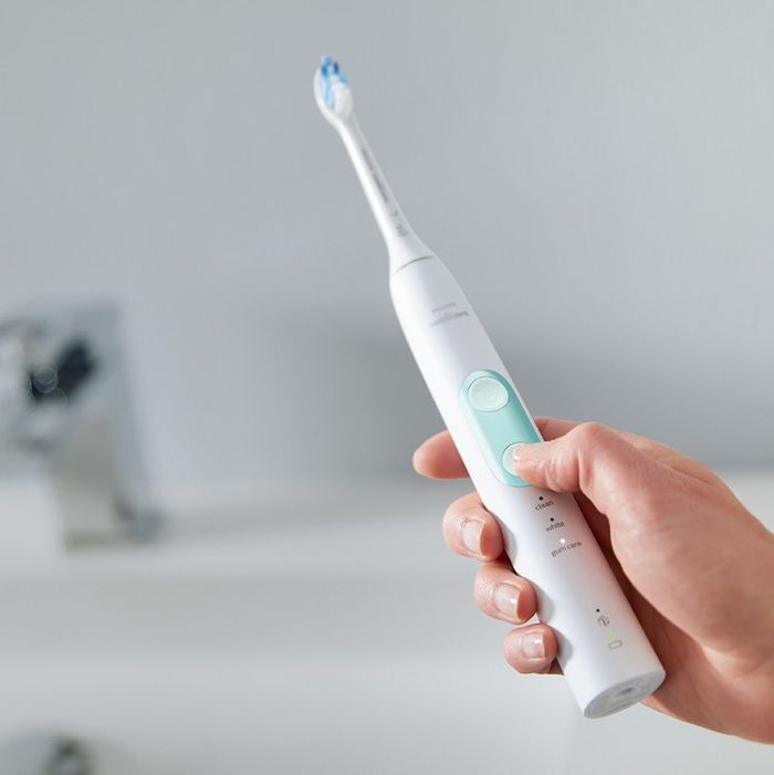 Electric toothbrush asshole