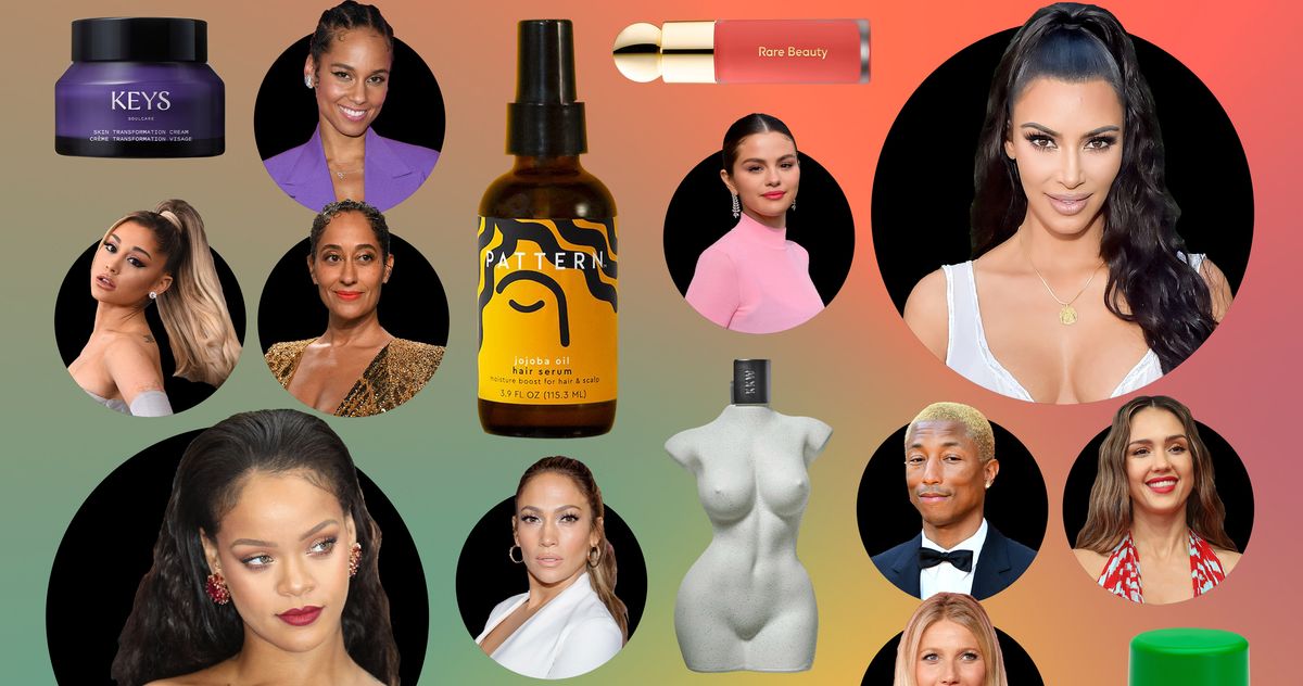 7 most successful celebrity beauty brands in the world, from