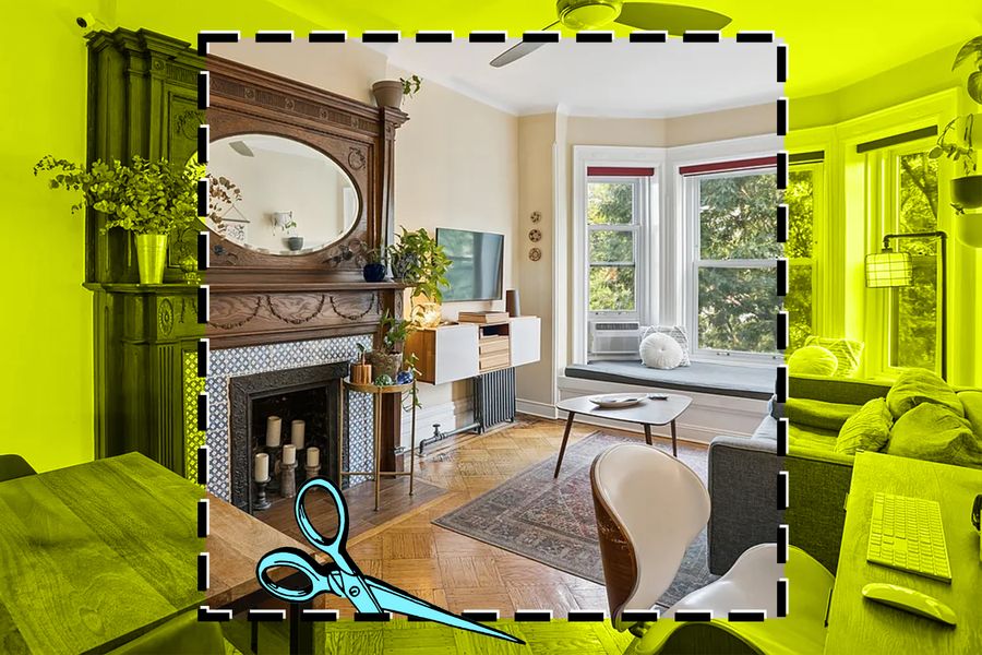 A Park Slope One-Bedroom With Bay Windows and a Grand Fireplace for $495,000