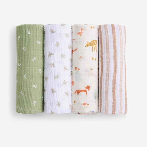 aden + anais essentials 4-Pack Swaddle Blankets