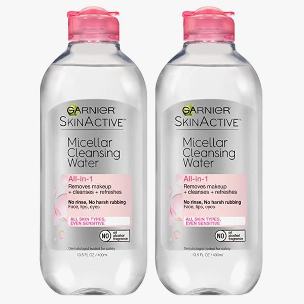 Garnier SkinActive Micellar Cleansing Water For All Skin Types, 13.5 Ounces (Pack of 2)