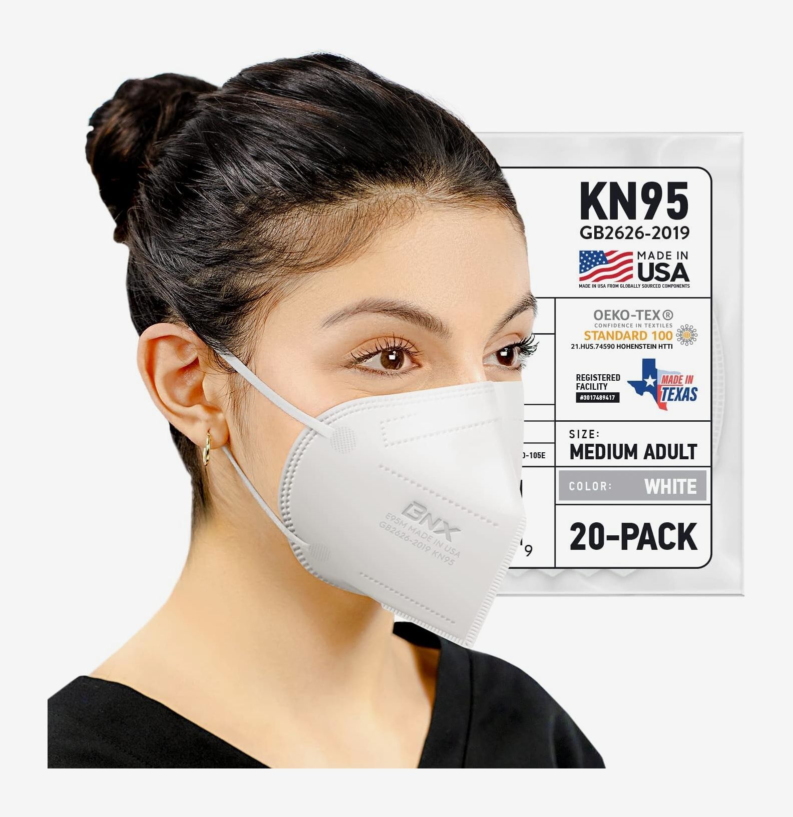 Premium Photo  Asian woman wearing medical face mask on white