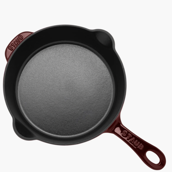 Staub 8.5-Inch Enameled Cast Iron Traditional Deep Skillet