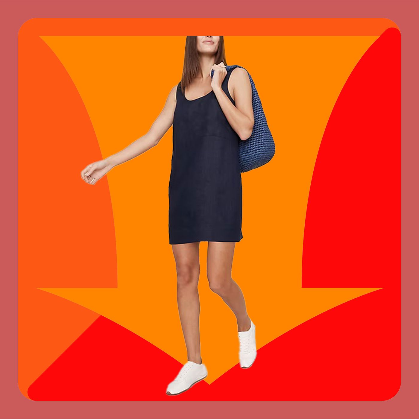 The Perfect Summer Shift Dress Is on Sale at Banana Republic | The  Strategist