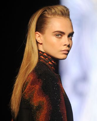 Cara Delevingne.