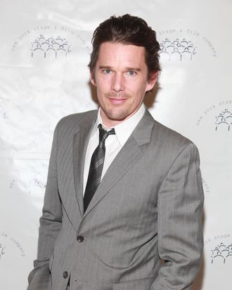 NEW YORK, NY - DECEMBER 04: Ethan Hawke attends the New York Stage and Film 2011 gala at The Plaza Hotel on December 4, 2011 in New York City. (Photo by Astrid Stawiarz/Getty Images)