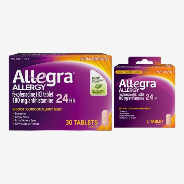 Allegra Adult 24-Hour Allergy Relief Tablets