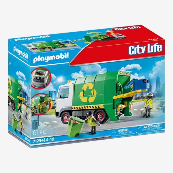 Playmobil Recycling Truck with Accessories and 2 Figures