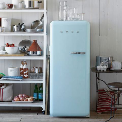 Smeg Full-Size Fridge Refrigerator Blue