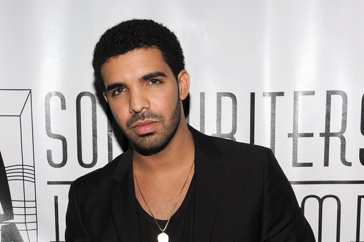 NEW YORK, NY - JUNE 16: Drake holding Hal David Starlight award during the Songwriters Hall of Fame 42nd Annual Induction and Awards at The New York Marriott Marquis Hotel - Shubert Alley on June 16, 2011 in New York City. (Photo by Larry Busacca/Getty Images for Songwriters Hall of Fame)