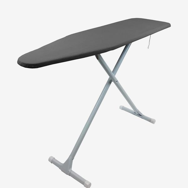 Wotryit Adjustable Ironing Board Stability Space Saving Size 48x15‘’ Home Ironing Board 4 Leg Foldable Adjustable Board with Cover US Stock Steam Iron Rest