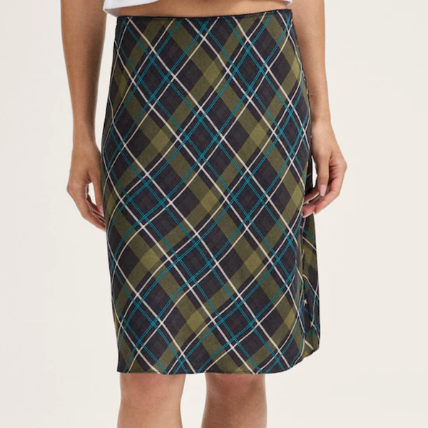 Madewell Picot-Trim Midi Slip Skirt