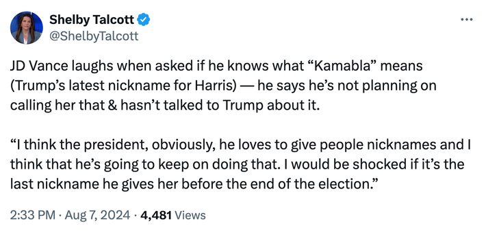 What’s the Meaning of Trump’s ‘Kamabla’ Nickname? Unclear!