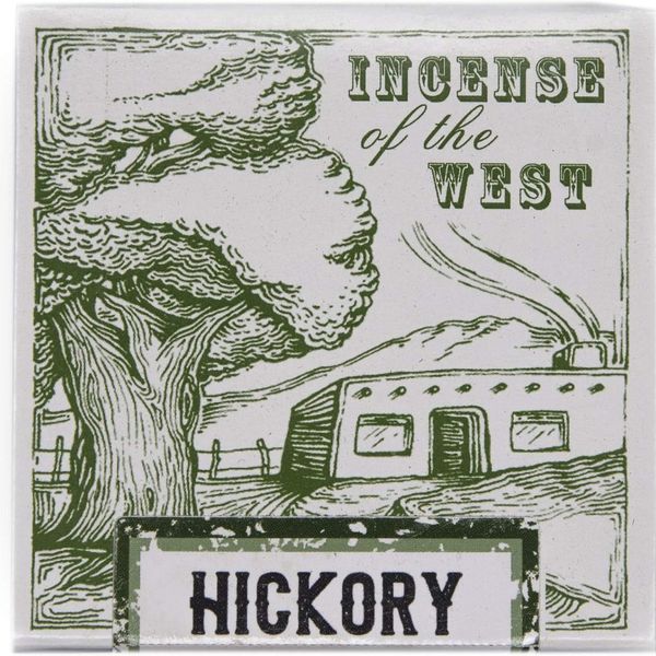 Incienso de Santa Fe Hickory Natural Wood Incense Bricks