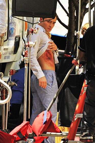 Of course, Chuck has a secret: a horrible case of road rash after some foreplay on a Ducati went horribly awry because he could only think of Blair.