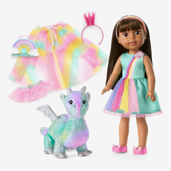 American Girl WellieWishers Ashlyn Doll Playset with Crisella the Dragon