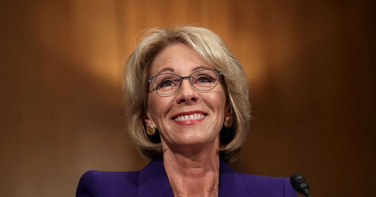 Why Was Betsy DeVos The One Nominee Who Provoked Opposition?