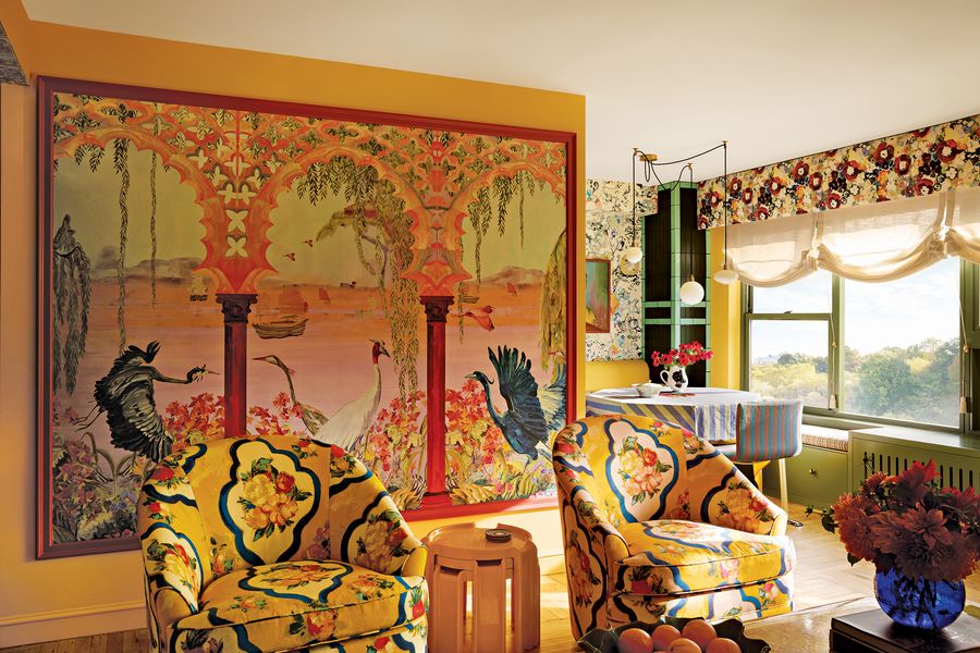 The Family That Wallpapers Together