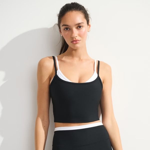 Abercrombie & Fitch YPB sculptLUX Double-Layered Tank