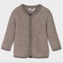 Joha Beige Thermal Wool Cardigan