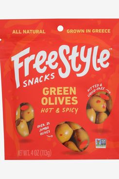 Freestyle Snacks Hot & Spicy Green Olives