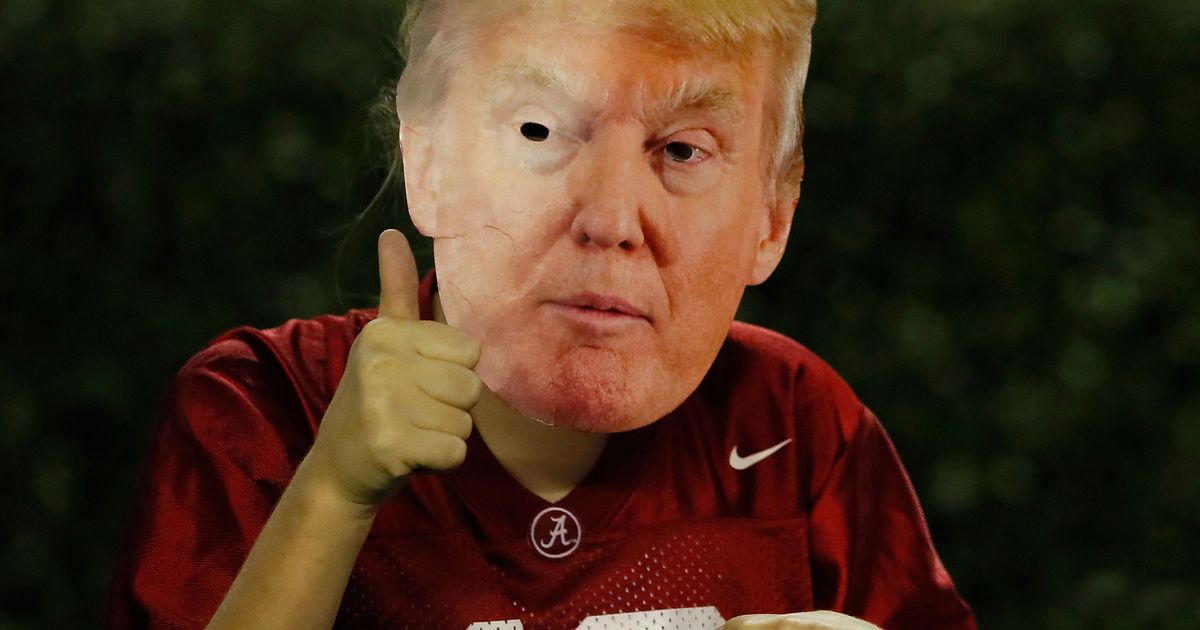 Trump’s Going to the College Football Title Game in Atlanta