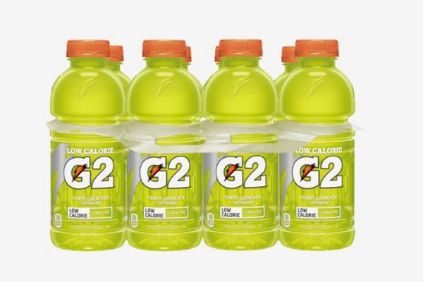 Gatorade G2 Thirst Quencher Low Calorie Sports Drink, Lemon-Lime, 8-Count