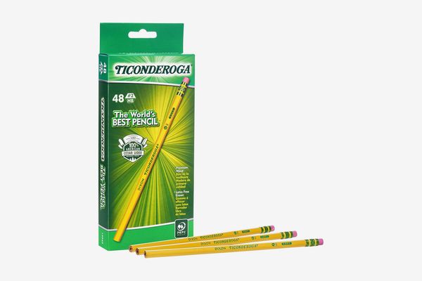Dixon Ticonderoga Wood-Cased Graphite Pencils, 48-Count