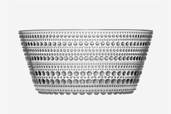 Iittala Kastehelmi Serving Bowl in Clear