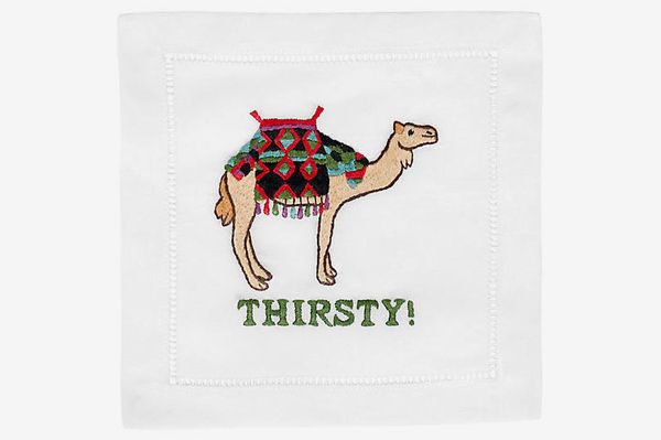 August Morgan Thirsty Camel Cocktail Napkins