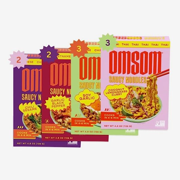 Omsom Saucy Noodles Variety Pack