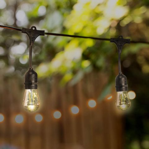 Sterno Home 48-Ft Vintage-Style Waterproof Outdoor LED String Lights