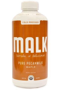 Malk Cold-Pressed Non-Dairy Maple Pecan Milk