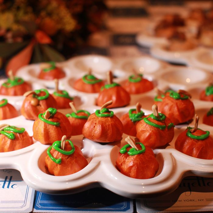 Lafayette's adorable pumpkin spice puffs.