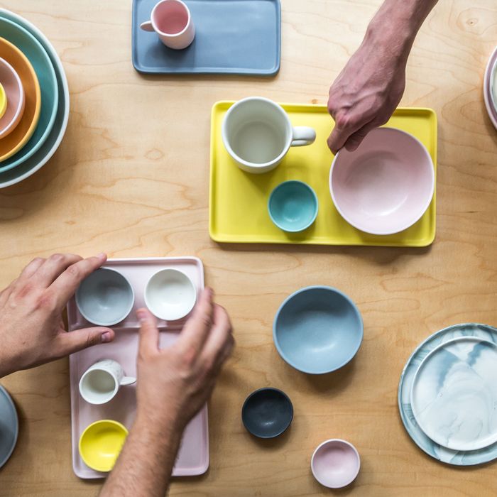 Gorgeous ceramics from Philadephia's Felt + Fat will be available.