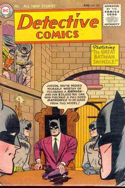 batman comic cover