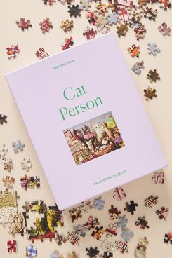 Piecework Cat Person 1000 Piece Puzzle