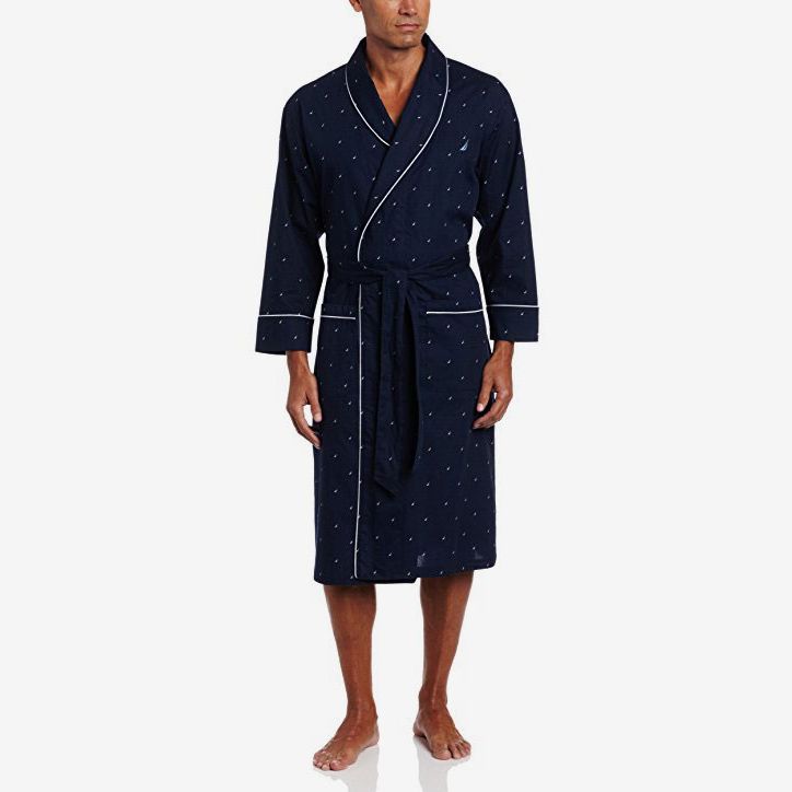 Habigail Super Soft Men Dressing Gown Mens Bathrobe Offers a Great Combination Between Quality and Comfort Great Gift 