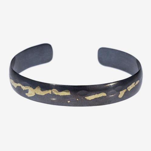 Sarah McGuire 10mm Gilded Cuff Bracelet