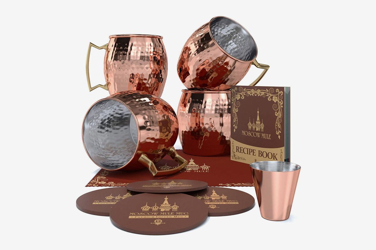 Copper Wine Glasses with Stainless Steel Lining Perfect Gift for Family and Wine Connoisseurs Krown Kitchen 