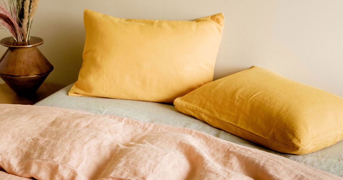 How To Create Tonal Bedding 2021 The, Best Linen Duvet Cover Nz