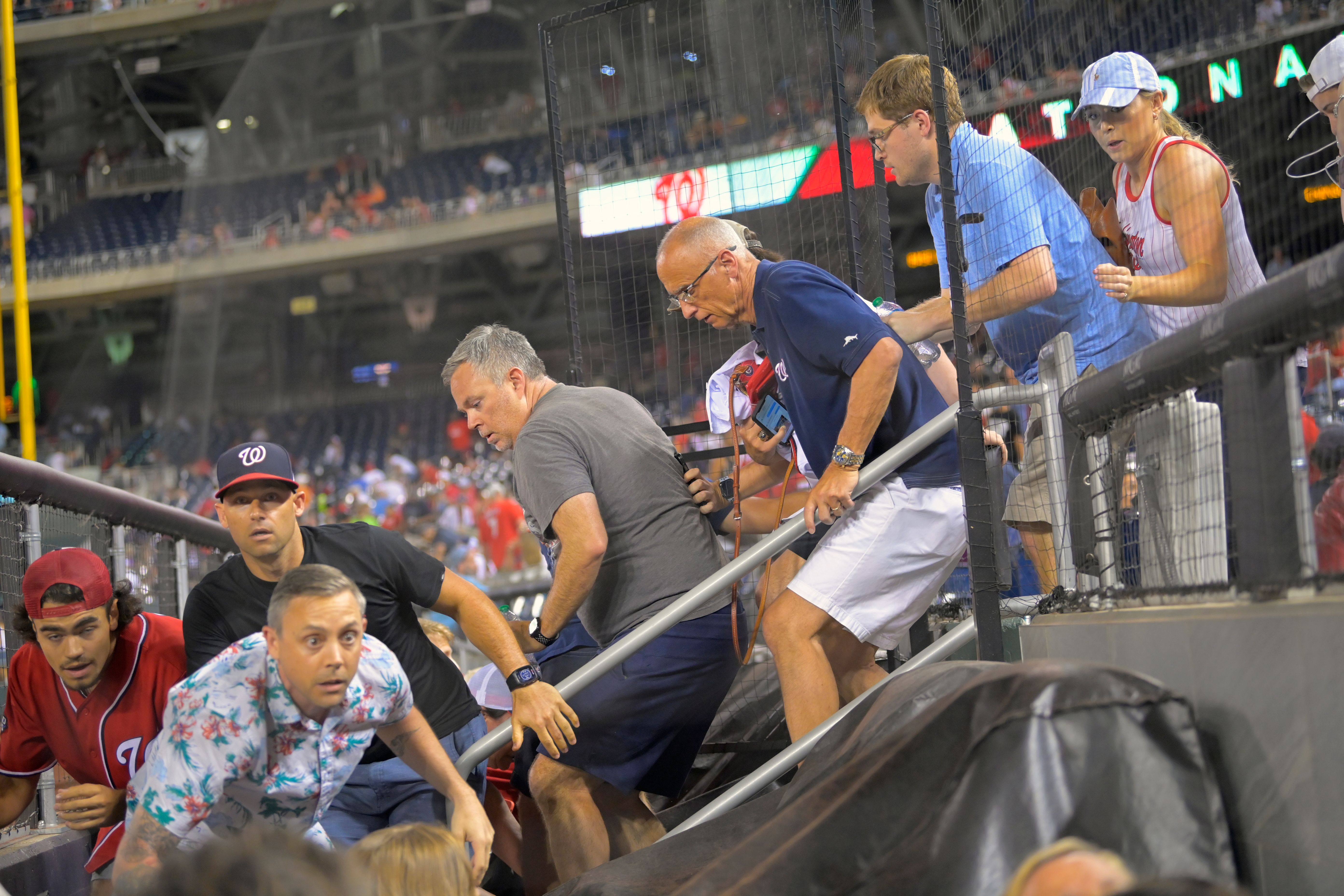 Padres pulled kids into dugout during shooting near Nationals Park