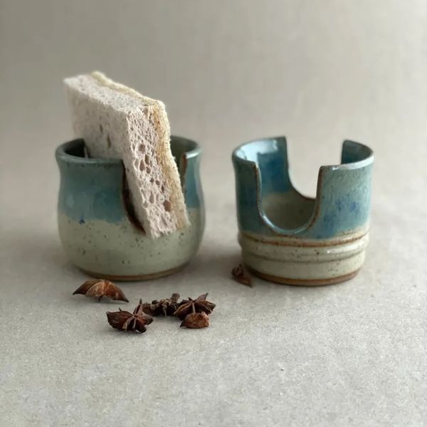 Leaman Pottery Ceramic Sponge Holder