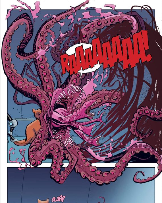 Chewie&rsquo;s hideous insides in Captain Marvel (2014) #7.