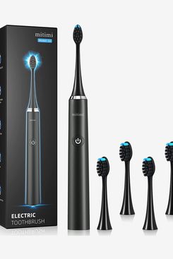Mitimi Electric Toothbrush With 4 Replacement Heads