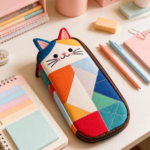 Kawaii Cat Pencil Case