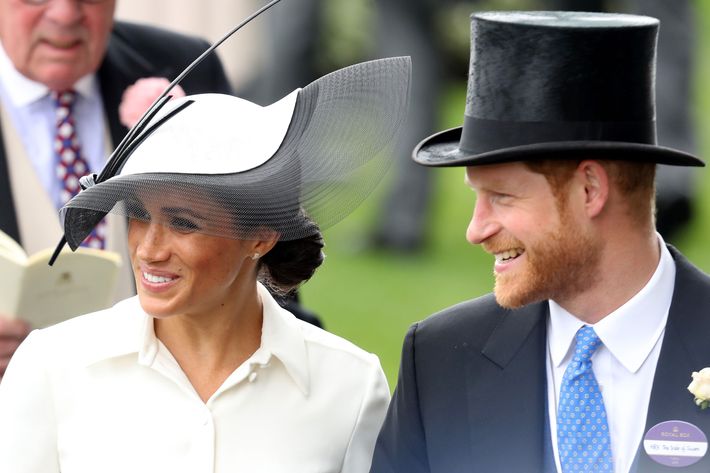 Meghan Markle and Prince Harry at Royal Ascot.